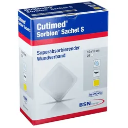 Cutimed Sorbion Sachet S 10x10cm 12 ST