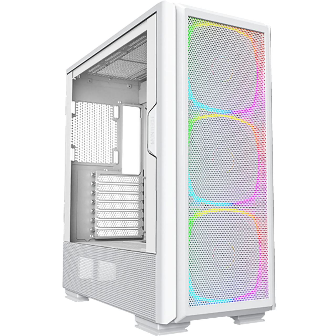 Montech SKY TWO GX (weiß, Tempered Glass)