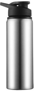 Universal Stock Stainless Steel Bike Water Bottle Lightweight Cycling Sports Bottle silver