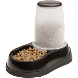 Maelson Feedo 150, Futterspender für Hunde und Katzen - Schwarz/Weiß, für 1,5kg