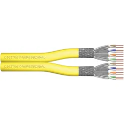 Digitus CAT 7A S/FTP, Verlegekabel, 500 m, Duplex, Dca-s1a d1 a1