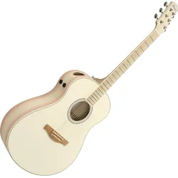 Ibanez AAM370M2E-APF Transparent Antique White Peach Fuzz