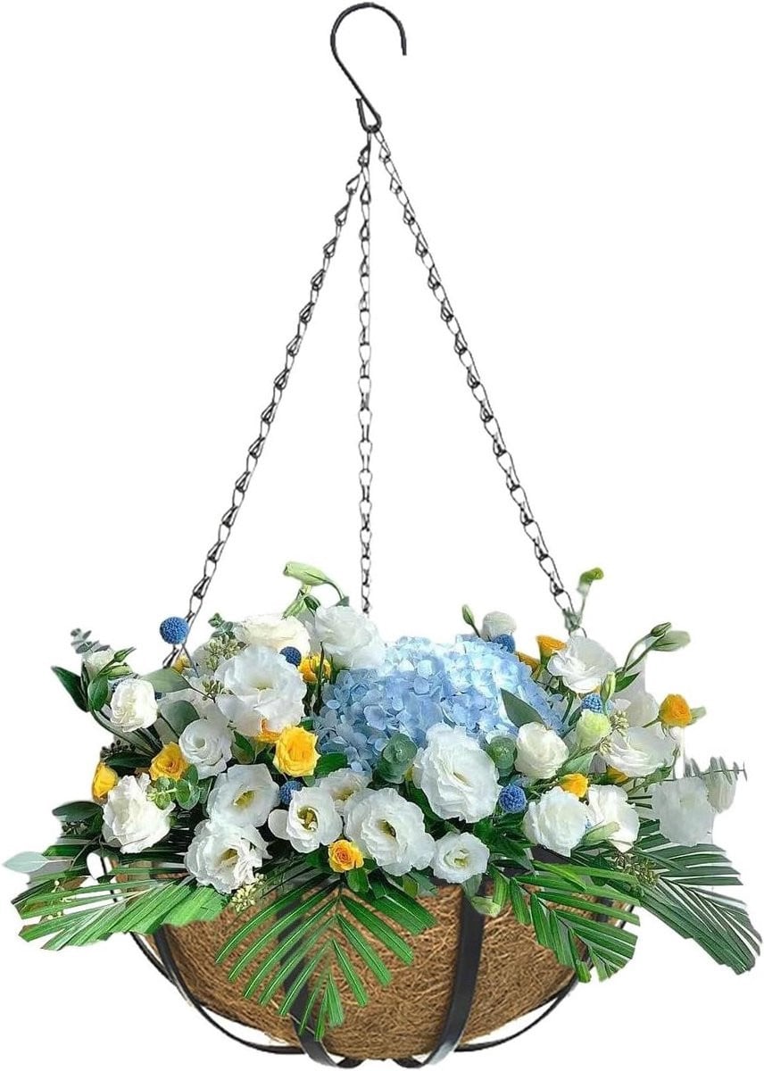 Decoratieve hangende plantenmand voor volwassenen