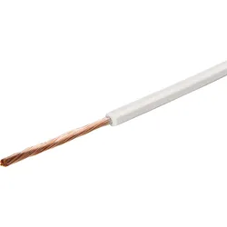 HERTH&BUSS Kabel, FLY, 1x 1,5mm2, 50m weiß - 51275108001 - weiß