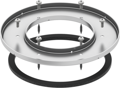 TECEdrainpoint S Pressringset Edelstahl 3690003 mit Schrauben und Dichtung