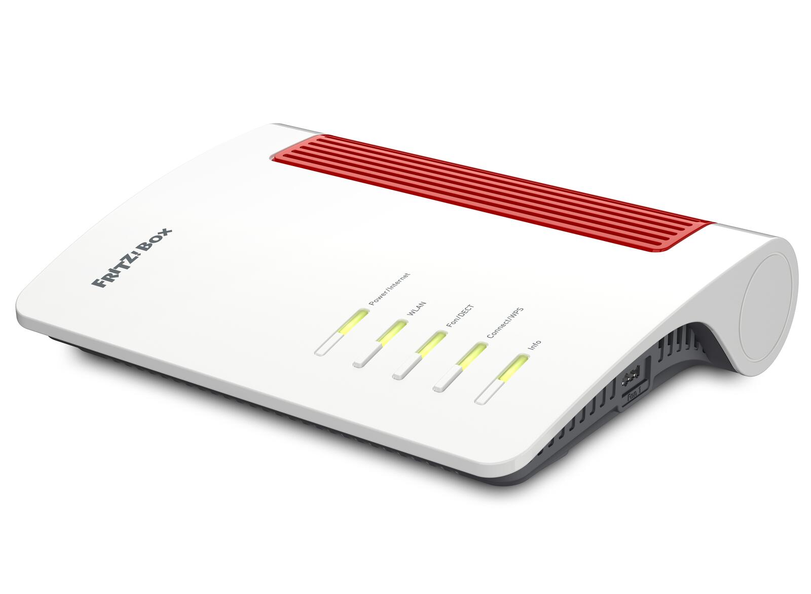 FRITZ!Box 4690 Tabletop-Router, Rot/Weiß 20003082
