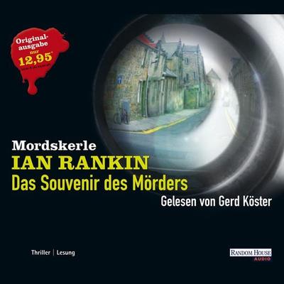 Das Souvenir des Mörders - Ian Rankin, Audio, 9783866040922