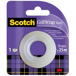 3M Geschenk-Klebeband Nachfüllpackung 19 mm x 25 m
