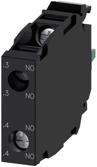 Siemens Module de contact industriel numérique avec 2 éléments de commutation 3SU1400-1AA10-1DA0 (3SU14001AA101DA0)