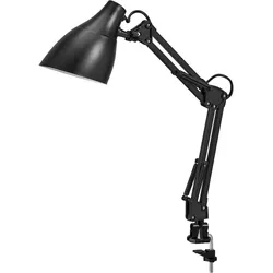 Osram, Tischlampe, Tischleuchte Office Line Desk Pear Clip E27 Black 4099854464614 (E27)