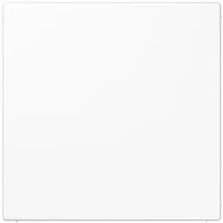 Jung LS994BWW Blind-Abdeckung (gerastet), Thermoplast, Serie LS, alpinweiß LS 994 B WW