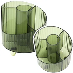 Schulbedarf Organizer Büro Transparent Grün