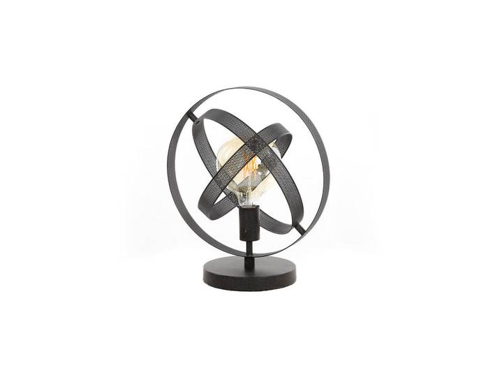 Kawola Tischlampe Dilly Schwarz Metall, E27, 32x38x28 cm, Lampen & Leuchten, Innenbeleuchtung, Tischlampen