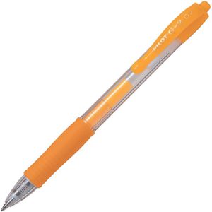 Pilot Gelschreiber G-2 07, 2605816, Strichbreite 0,32 mm, Schreibfarbe neonapricot