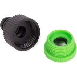 Benson, Schlauchanschluss + Schlauchverbinder, Hahnverbinder 1/2" - 3/4" Aktion (Hahnanschluss, Schlauchverbinder, 21 mm)
