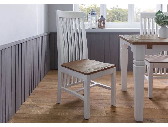 Stuhl Mango 45x51x108 weiß lackiert TOULOUSE #113