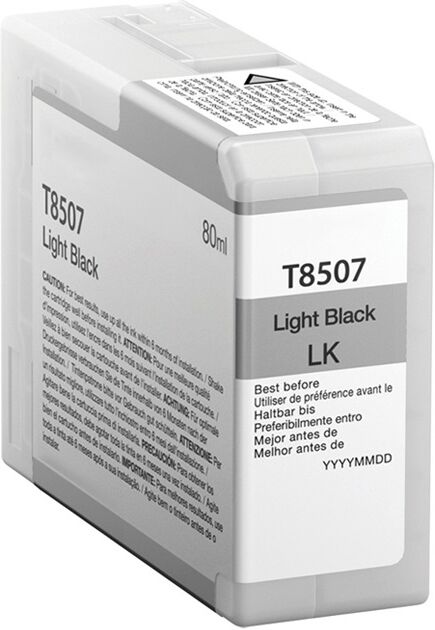 Cartucho de tinta pigmentada de luz negra Epson T8507 compatible C13T850700