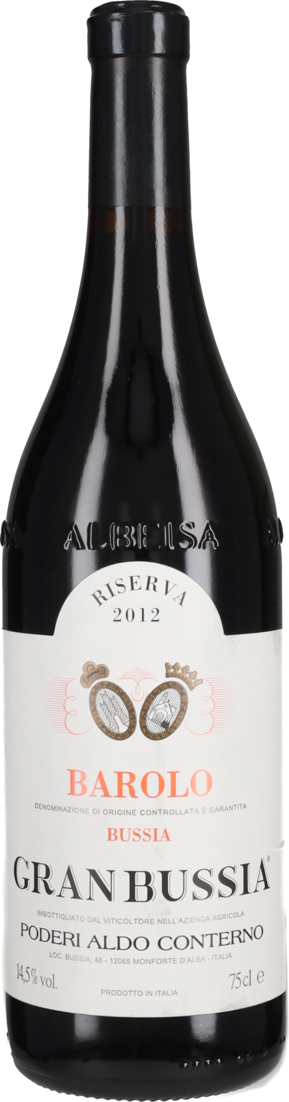 Conterno Aldo Barolo Riserva 'Granbussia' Aldo Conterno 2012