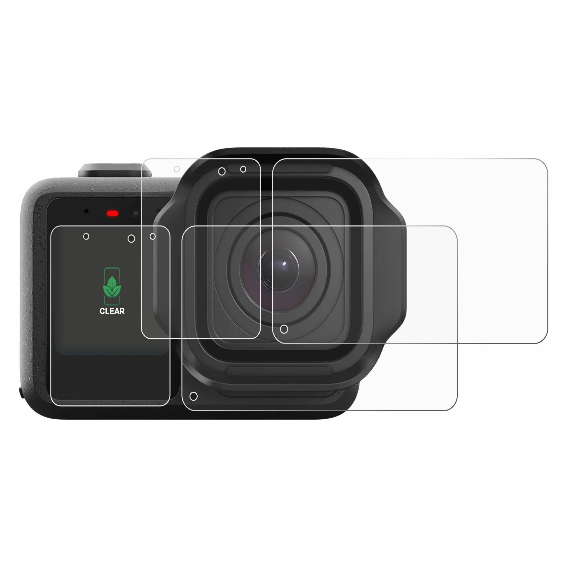 ScreenLeaf Schutzfolie für GoPro Mission 1 Pro Displayschutz Display Schutz Folie Klar Transparent (6163745)