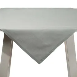 Pichler Outdoor Tischwäsche Lido Mitteldecke 90x90 cm | grey - grau