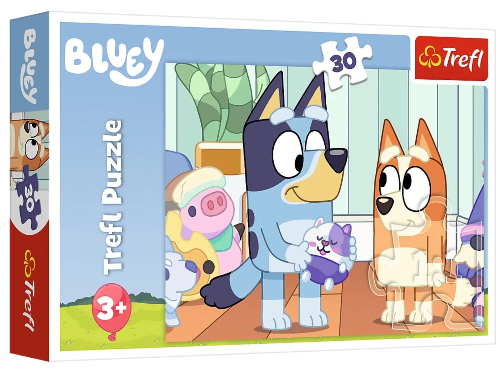 Trefl Puzzel Bluey - Het is altijd leuk met Bluey - 30 stukken