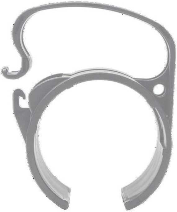 Sonstige Snap Befestigungsklammer Light Silber 4x