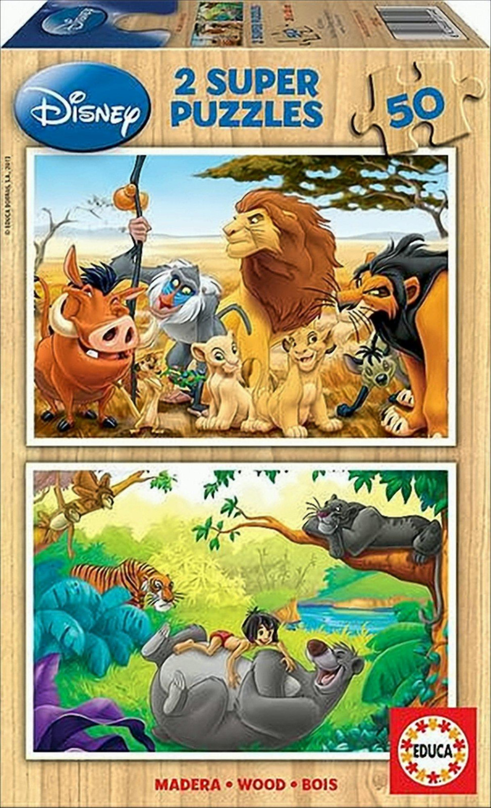 Educa Disney Vrienden van de dieren puzzel
