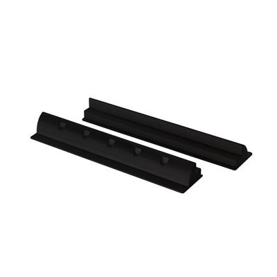 Alcapower Seitenmontage-Halterungen 550mm Schwarz 2 Stück Set für professionelle Installationen Hohe Robustheit und Widerstandsfähigkeit