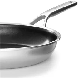 KitchenAid CC006066-001, Pfanne + Kochtopf, Silber, Schwarz