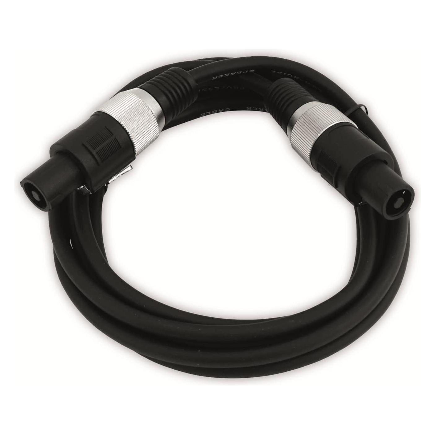 Omnitronic Lautsprecherkabel Speaker 2x2,5 5m sw (5 m, 2.50 mm²) (3022110N)