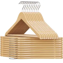 SONGMICS Kleiderbügel ahorn