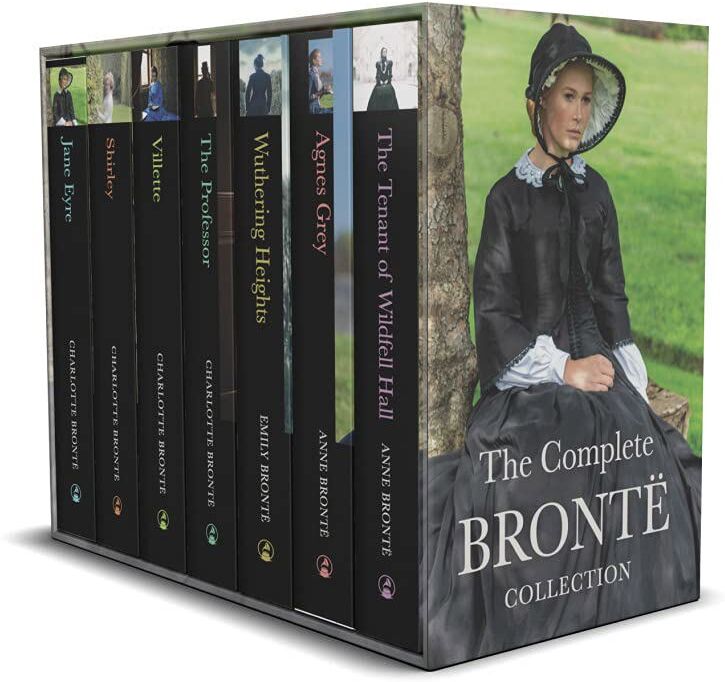Classic Editions The Bronte Sisters Complete 7 Books Collection Box Set by Anne Bronte (Villette, Jane Eyre, Tenant of Wildfell Hall, Shirley, Professor & More)