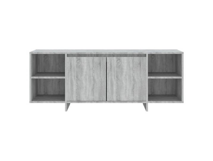 NEUF Armoire TV - Gris - Meuble TV - TABLE TV - sonoma gris 130x35x50 cm - bois d'ingénierie TT3707