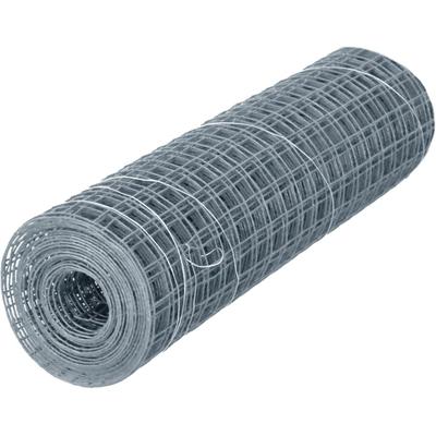 Voliere WINDHAGER "für Tiere und Garten, Drahgitter verzinkt für den Außenbereich", verzinkt, B:500cm H:100cm, Stahl, Tierkäfige, Stahlgitter erhältlich in unterschiedlichen Größen