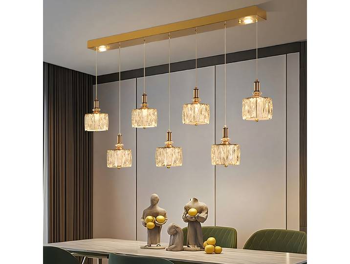 Restaurant moderne lustre en cristal lustre de plafond intérieur éclairage intérieur lustre LED lustre type de lustre lightin