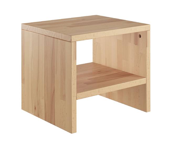 Nachttisch Buche Massivholz Nachtkästchen Beistelltisch