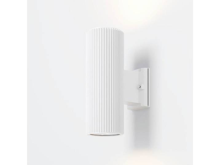 Maytoni Aussenwandleuchte Outdoor, Weiß, Metall, zylindrisch, 9.5x26 cm, CE, gleichmäßige Lichtverteilung, Lampen & Leuchten, Außenbeleuchtung, Außenleuchten