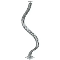 MB-Kabelkanal, vertikal, Slim, 9309812,L 1310mm, Kunststoff silber