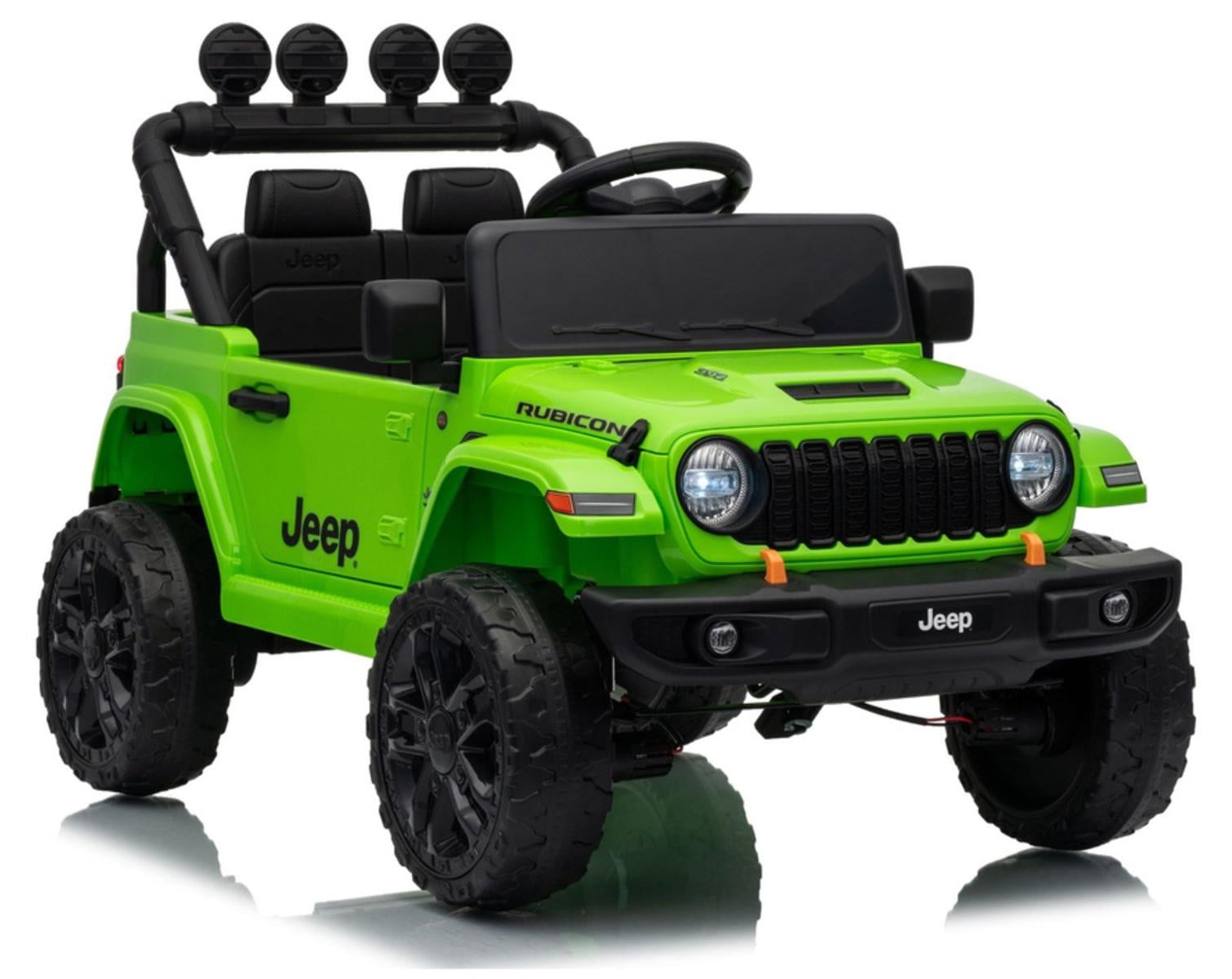 Jeep Rubicon DK-JWR558 elektrische kinderauto 24V groen
