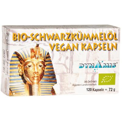 Schwarzkümmel BIO vegan Kapseln 120 St