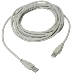 InLine USB 2.0 Kabel, A an A (5 m, USB 2.0), USB Kabel