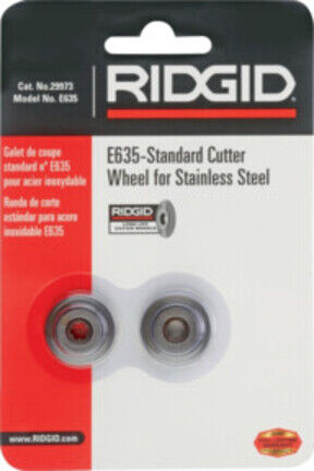 Molette de rechange E-635 molette de coupe-D.22 mm 2 pcs./carte RIDGID ; Rigde Tool (29973)