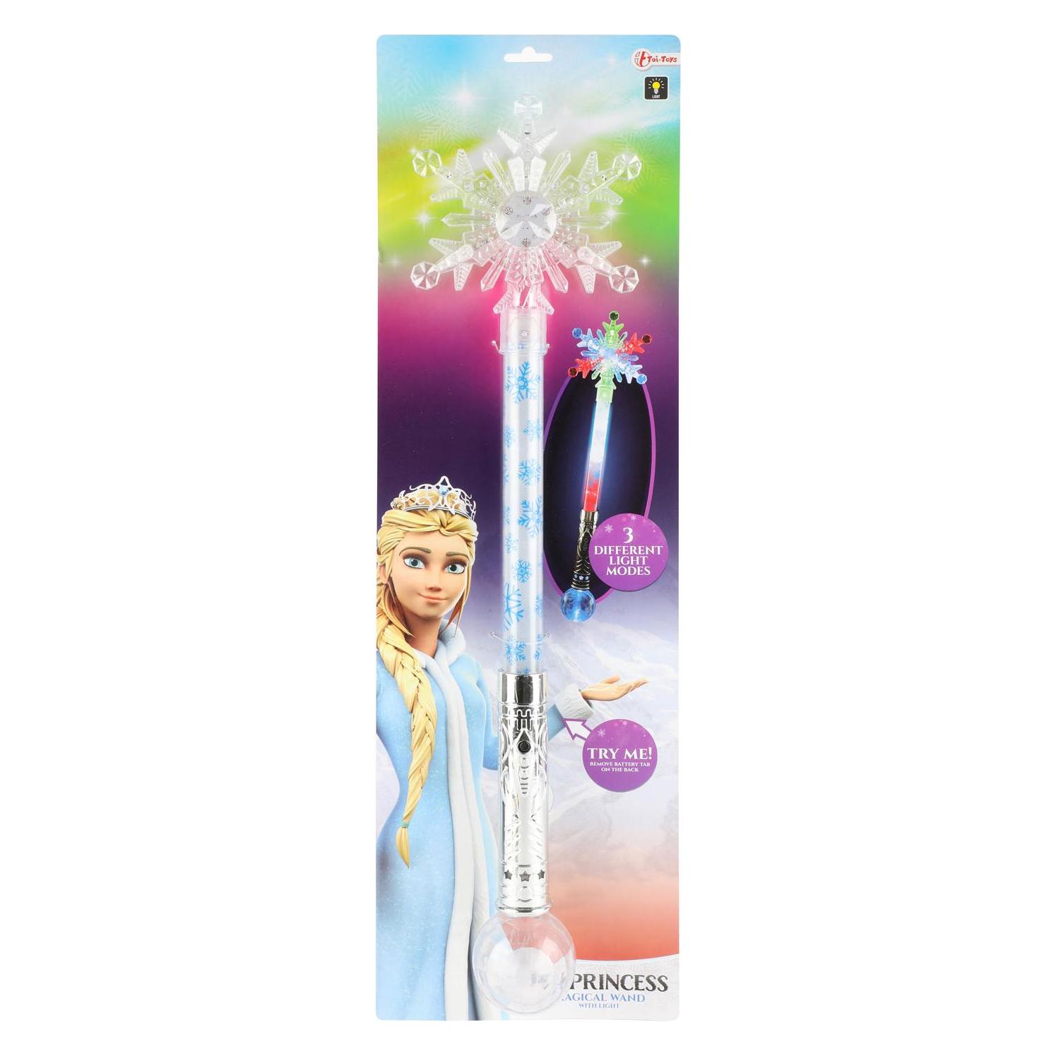 Toi-Toys Zauberstab Schneeflocke Mit Licht (39936231)