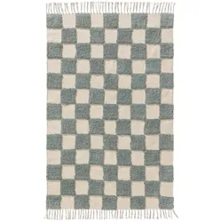 Lytte Kinderteppich Caro Blau 160x230 cm - Teppich für Kinderzimmer