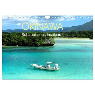 Okinawa - Subtropisches Inselparadies (Wandkalender 2027 DIN A4 quer), CALVENDO Monatskalender