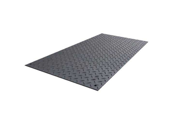 Temporäre Schwerlast Bauplatte Antirutsch Fahrweg Polyethylen, Steckverbindung, temporäre Fahrbahn, rutschfest(244x122cm/8x4ft-15mm)