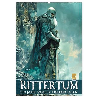 Rittertum - ein Jahr voller Heldentaten (Wandkalender 2027 DIN A2 hoch), CALVENDO Monatskalender