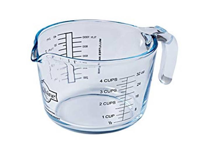 Arcuisine 4937110 Carafe graduée de Verre\, 1 Litre