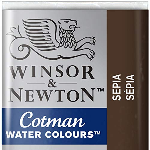 Winsor & Newton Cotman Aquarelverf Half Napje - Sepia