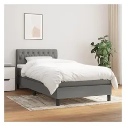 vidaXL, Boxspringbett, Sleepy (Knopfheftung Design) (100 x 200 cm)